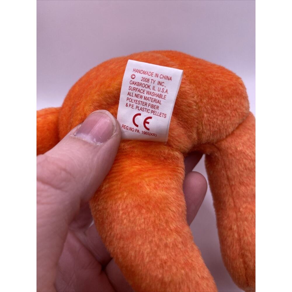 TY M.C. VIII (MASTERCARD 8) BEANIE BABY BEAR- MWMT- 2008- RARE! - Picture 8 of 9